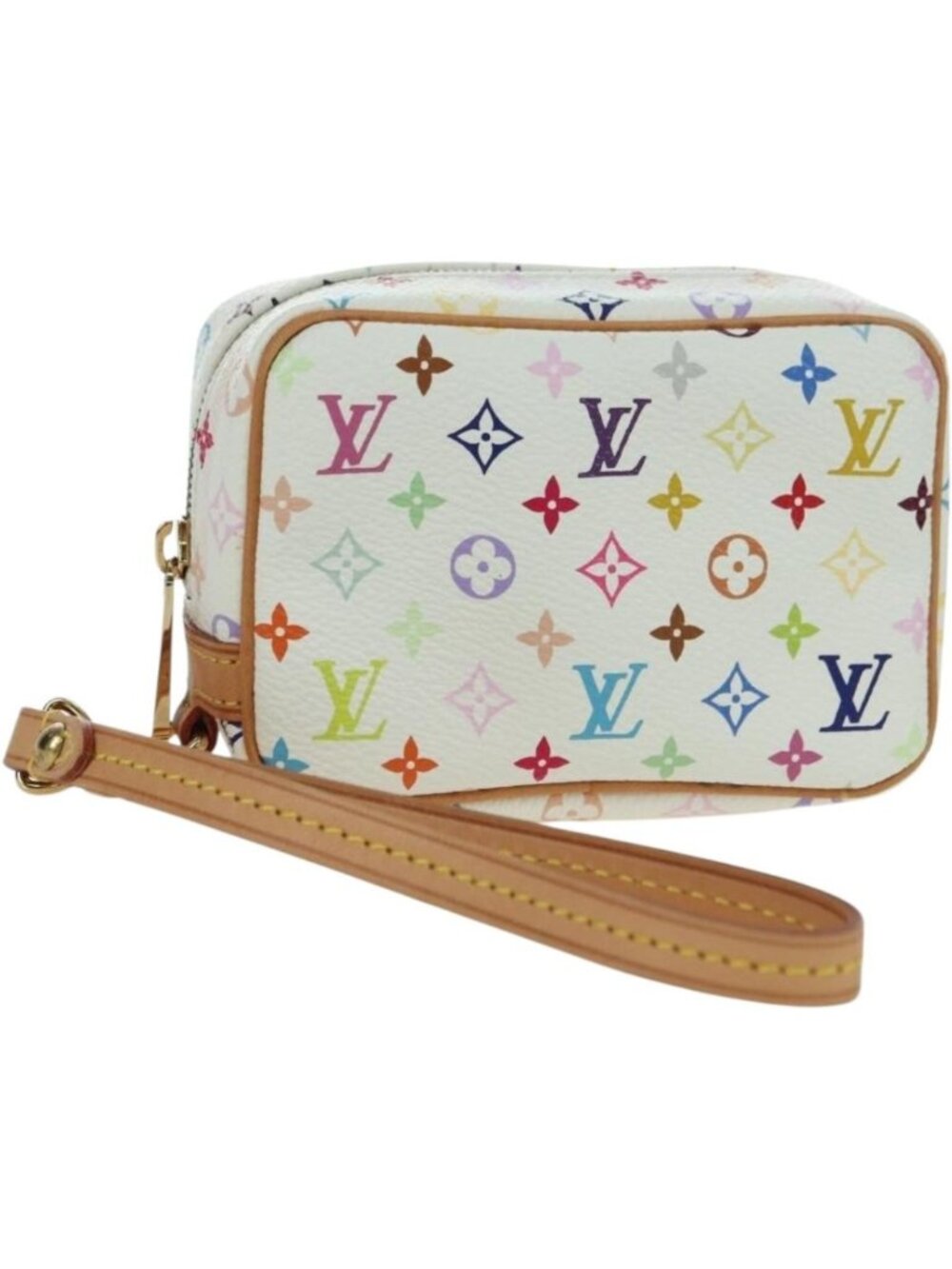 LOUIS VUITTON Monogram Multicolor Trousse Wapity Pouch M58033